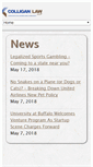 Mobile Screenshot of colliganlaw.com